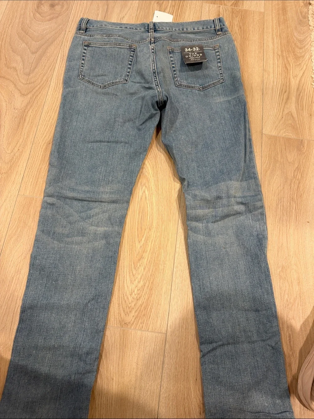 NEW J. Crew Men's Light Blue Slim Straight Jeans